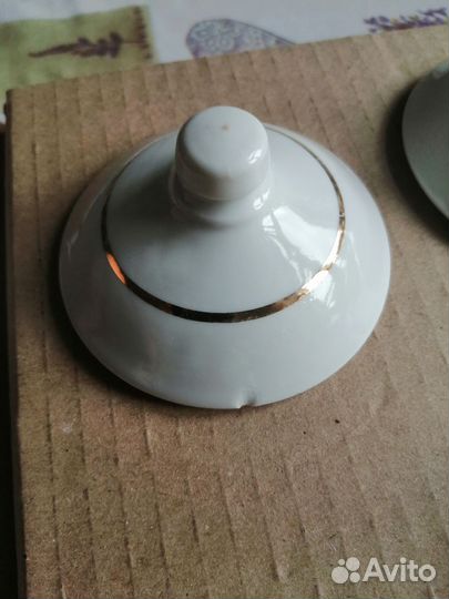 Крышки для сахарниц и чайников СССР