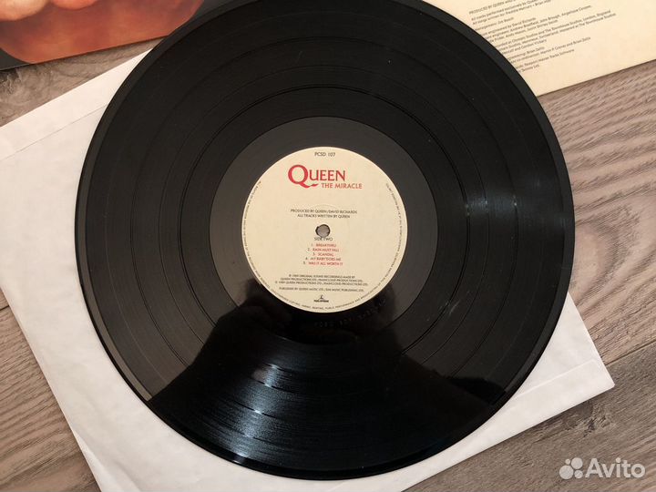 Queen The Miracle lp 1st Press UK