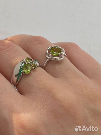 Новые серебряные кольца