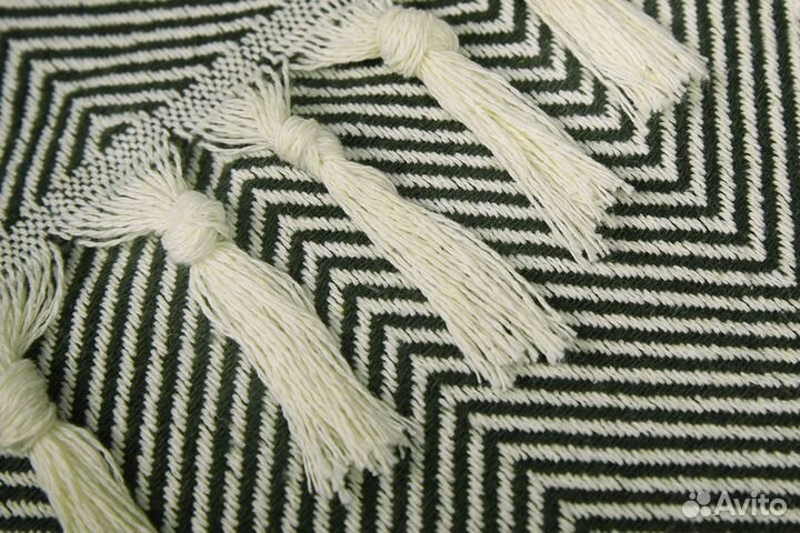 Плед покрывало хлопок Venera 145х200 см Антрацит