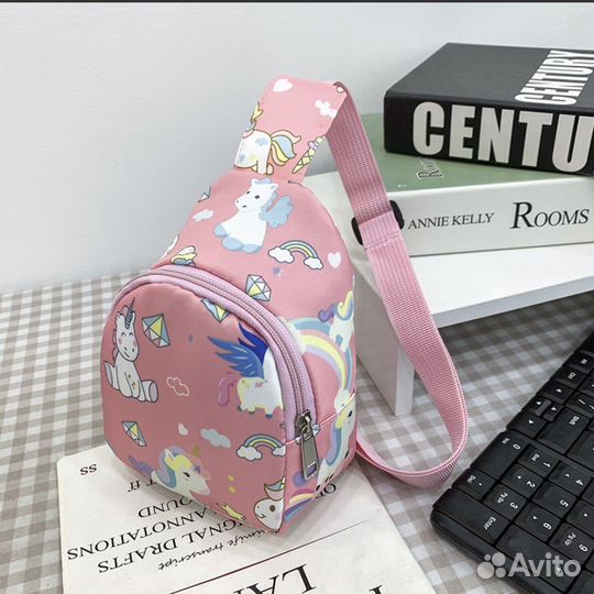 Детская сумка бананка через плечо