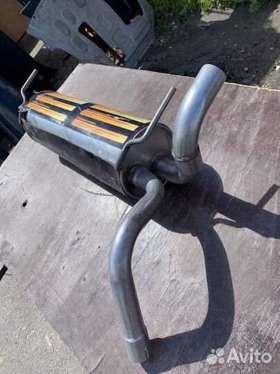 Глушитель chevrolet cruze