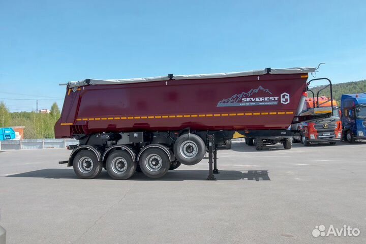 Полуприцеп самосвальный УралСпецТранс ППС 34-32Л BPW SEVEREST, 2023