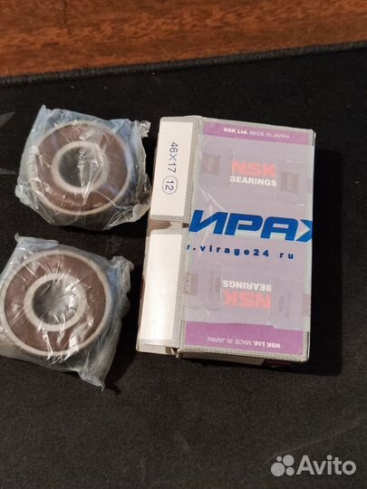 Подшипник nsk 6302DU 2шт