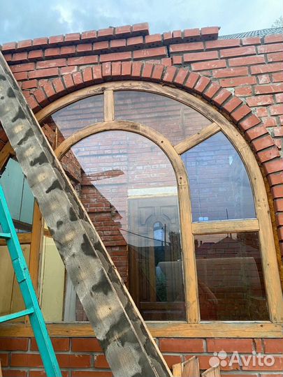 Деревянная оконная рама бу