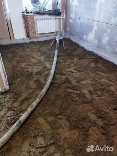 Полусухая стяжка пола