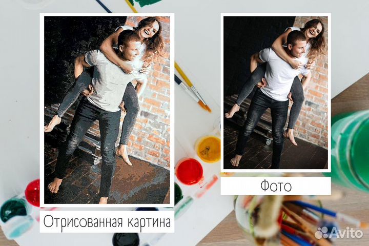 Картины по номерам по фото на заказ