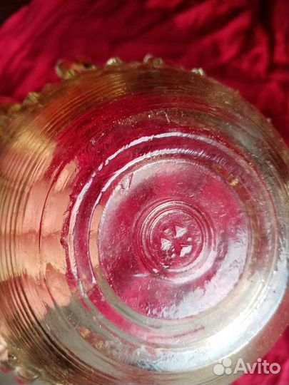 Конфетница Уршельский стекольный завод