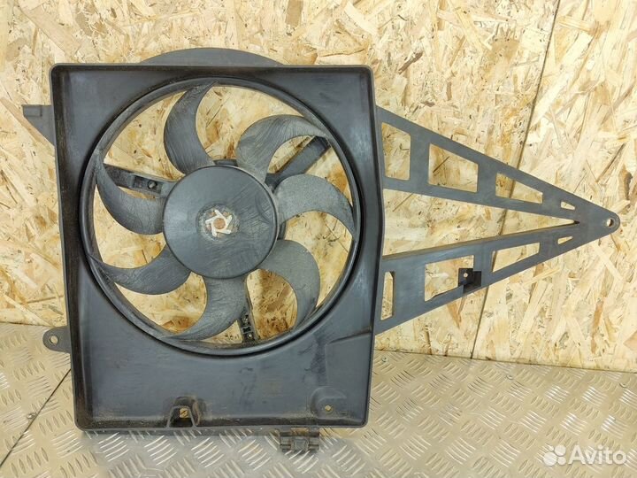 Вентилятор радиатора с диффузором Opel Omega B
