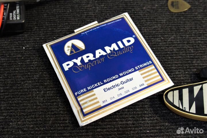 Сбалансированные струны для электрогитары Pyramid