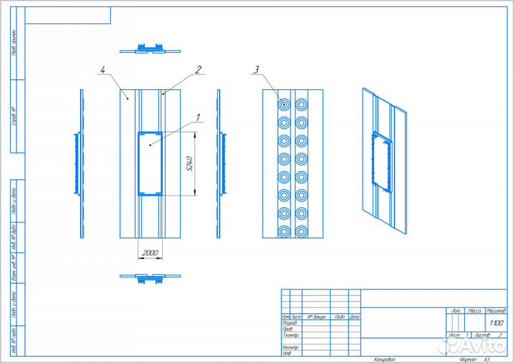 Перенос фото чертежей в цифру