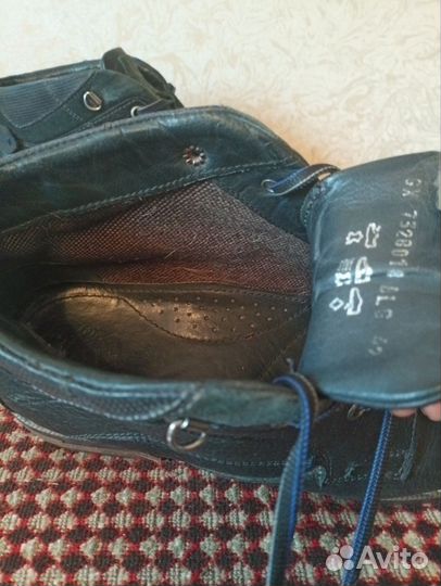 Ботинки муж нат кожа демисезон 41-42р