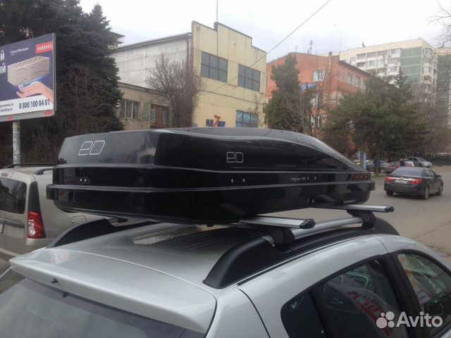 Автобокс Евродеталь 420L глянец черный+