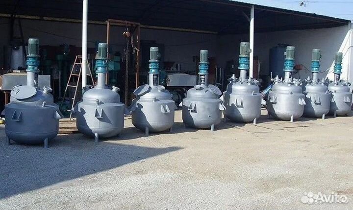 Реакторы эмалированные для химического синтеза