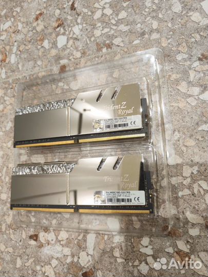 G.skill trident z royal silver 32 gb 3600 GHz