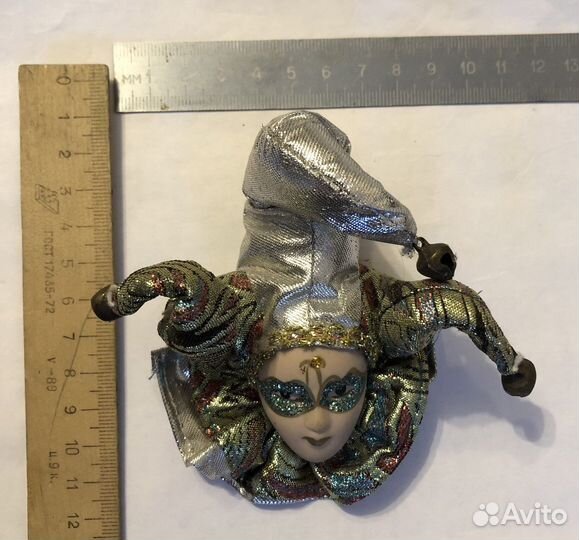 Магнит на холодильник Венецианская маска