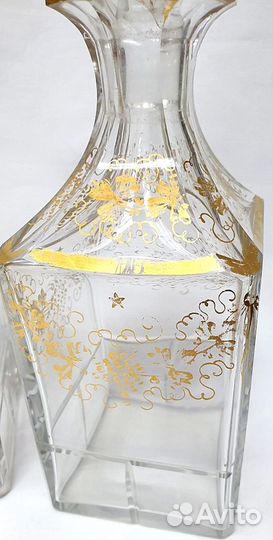Антикварный штоф / Графин стекло