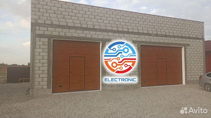 Секционные ворота новые