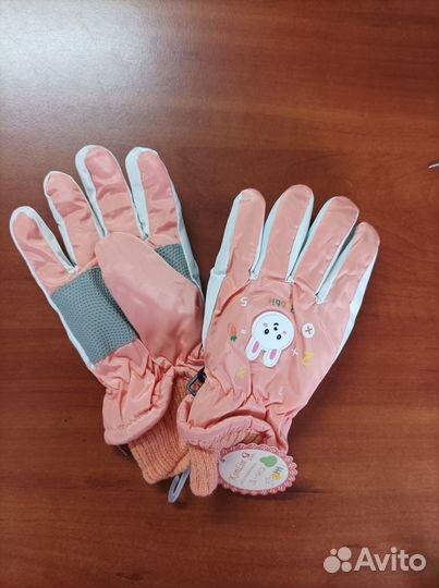 Перчатки детские с начесом