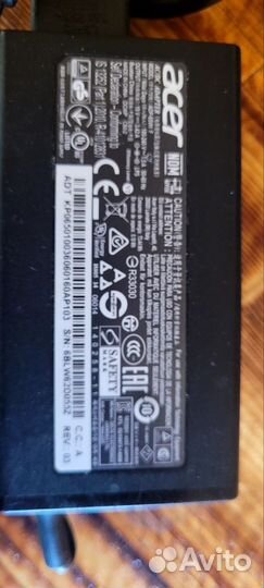 Зарядка на ноутбук acer