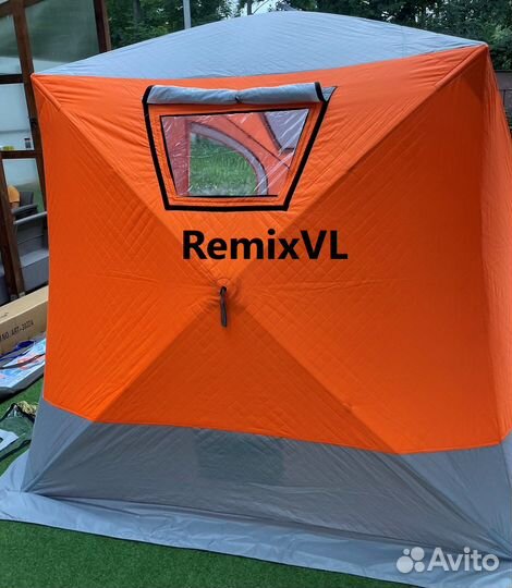 Видео Зимняя палатка куб 220х220 автомат под трубу