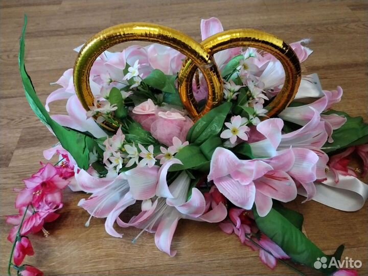 Свадебные украшения на машину продажа