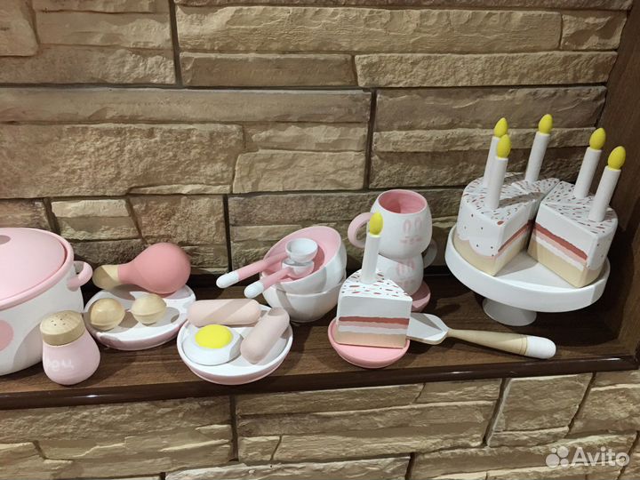 Кукольная игрушечная посуда « Сердечко»