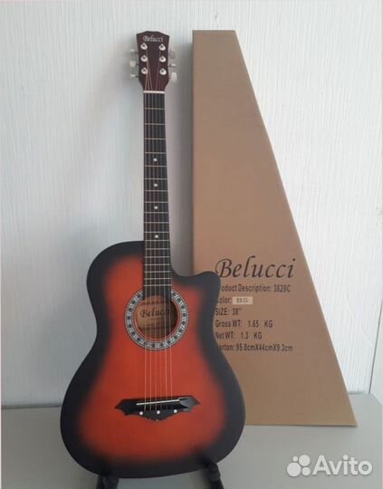 Акустическая гитара Belucci 3810 SB