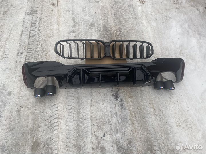 Задний дефузор для BMW G30 M5