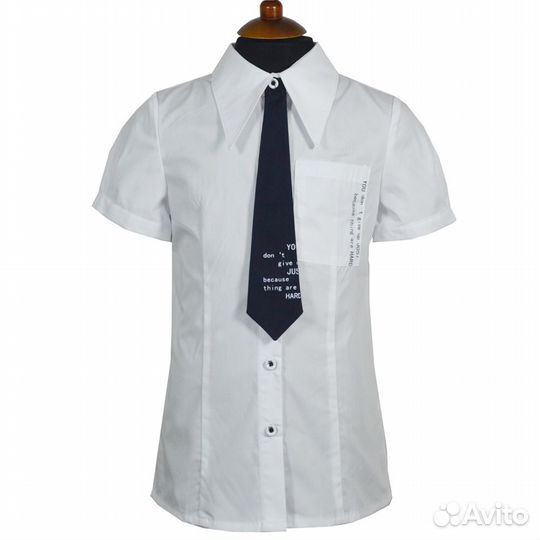 Блузка школьная Deloras C63389S