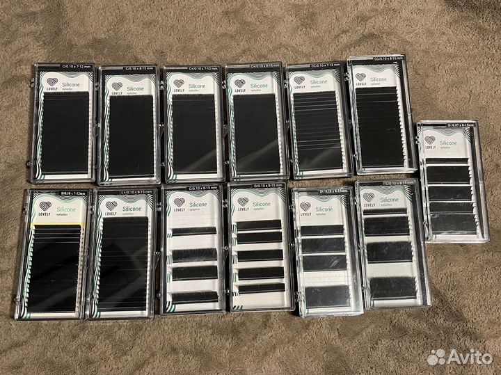 Ресницы lovely silicone