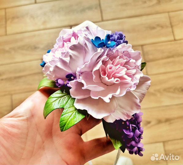 Ободок, заколка ручной работы