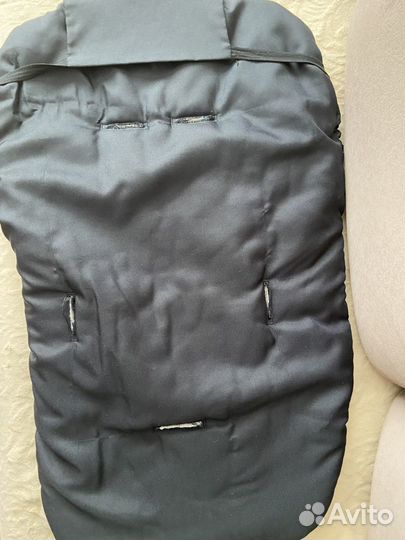 Меховой конверт из овчины в коляску womar