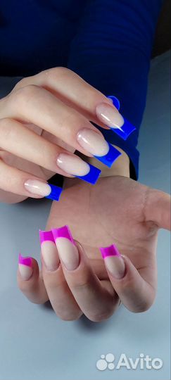 Наращивание ногтей Маникюр
