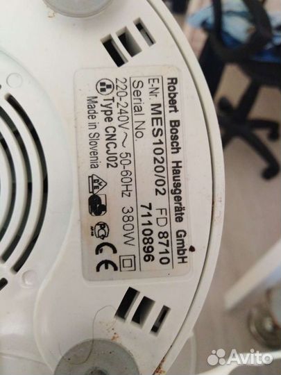 Соковыжималка Bosch Mes 1020