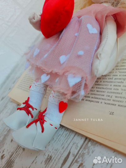 Кукла подарок на день влюблённых