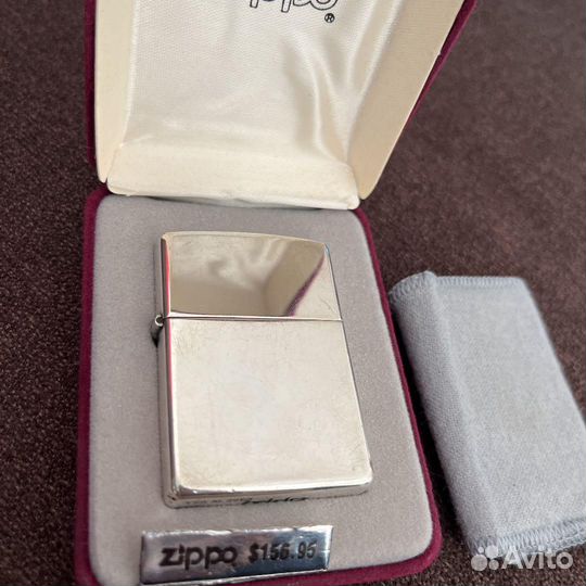 Zippo.Sterling silver.Винтаж.94 г.Оч.редкая.Новая