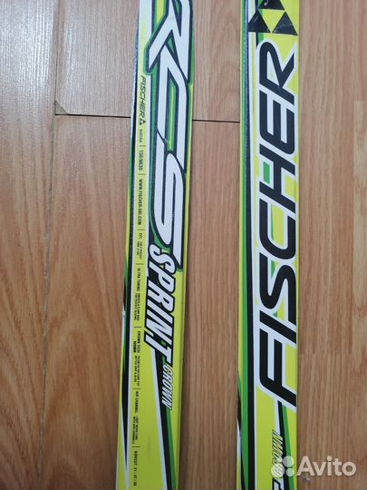 Лыжи беговые fisher детские