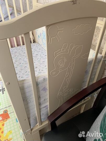 Детская кровать из массива березы