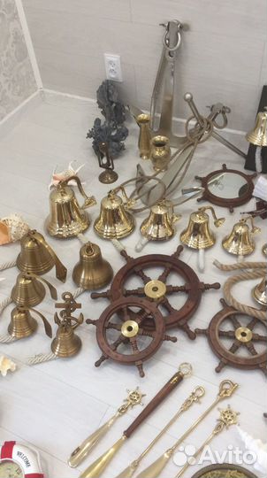 Рынды Штурвалы якорь фонари и др