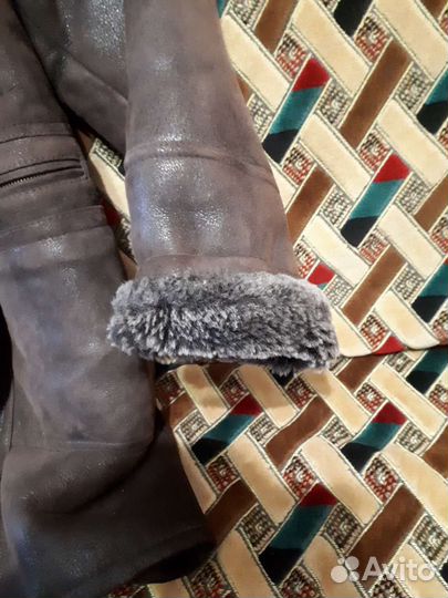 Дубленка натуральная мужская 52 54