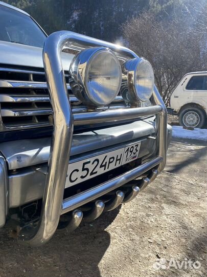 Кенгурятник на паджеро 2