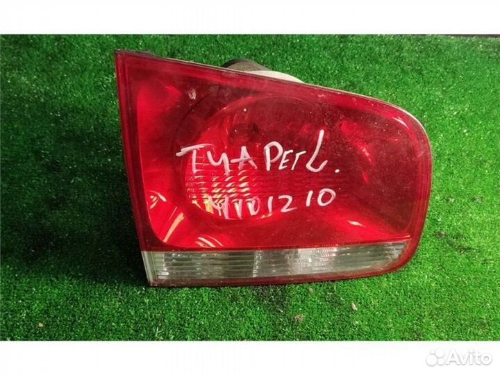 Фонарь крышки багажника левый Volkswagen Touareg