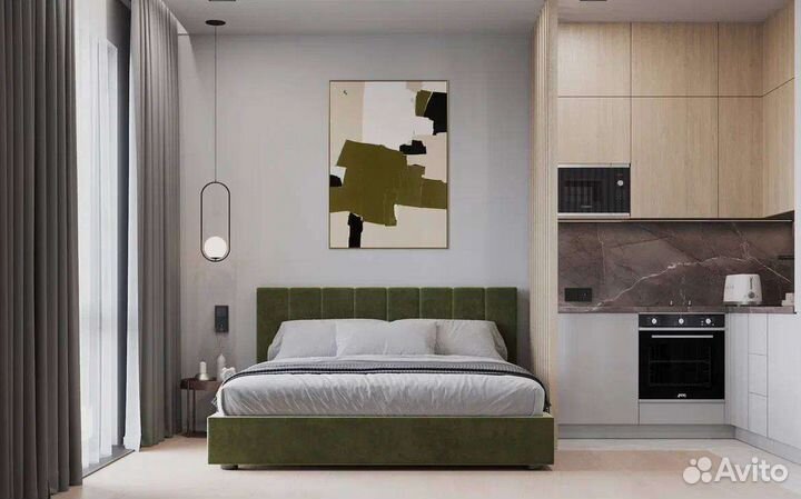 Дизайнерский ремонт квартиры студии