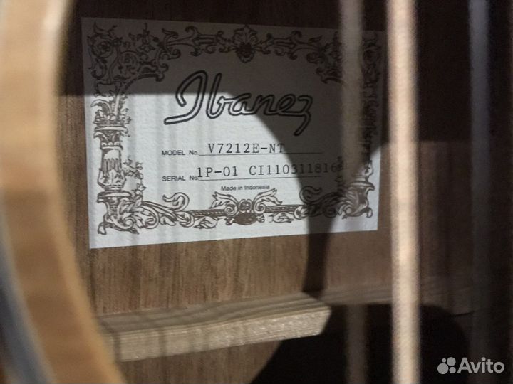 Ibanez v7212E-nt