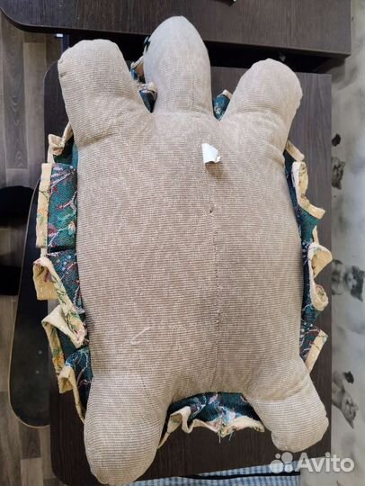 Гобеленовая подушка черепаха