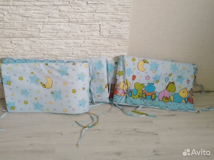 Бортики на детскую кровать