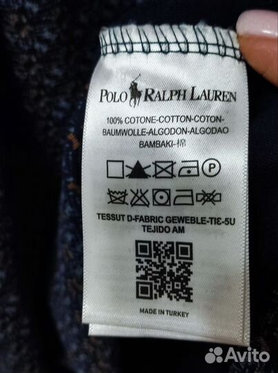 Рубашка мужская поло ralph lauren