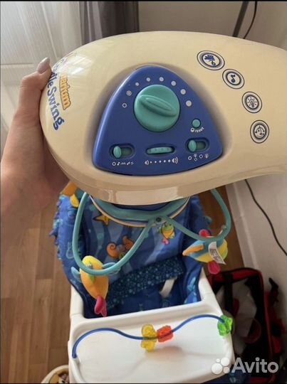 Детские электронные качели