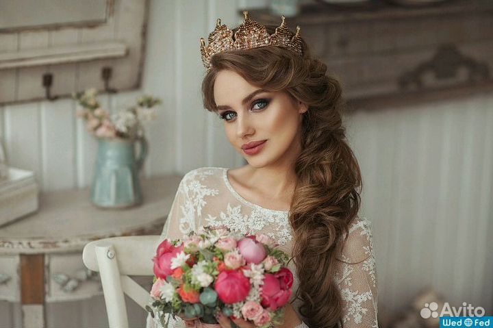 Вечерние и свадебные прически. Укладка. Макияж